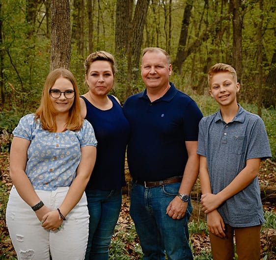 The Wolbrink family, owners of Younger Gunworks