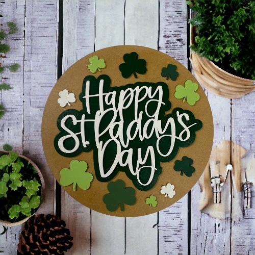 "Happy St. Paddy's Day" Sign
