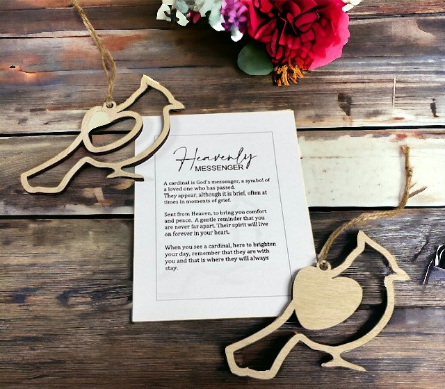 Heavenly Messenger Cardinal Keepsake