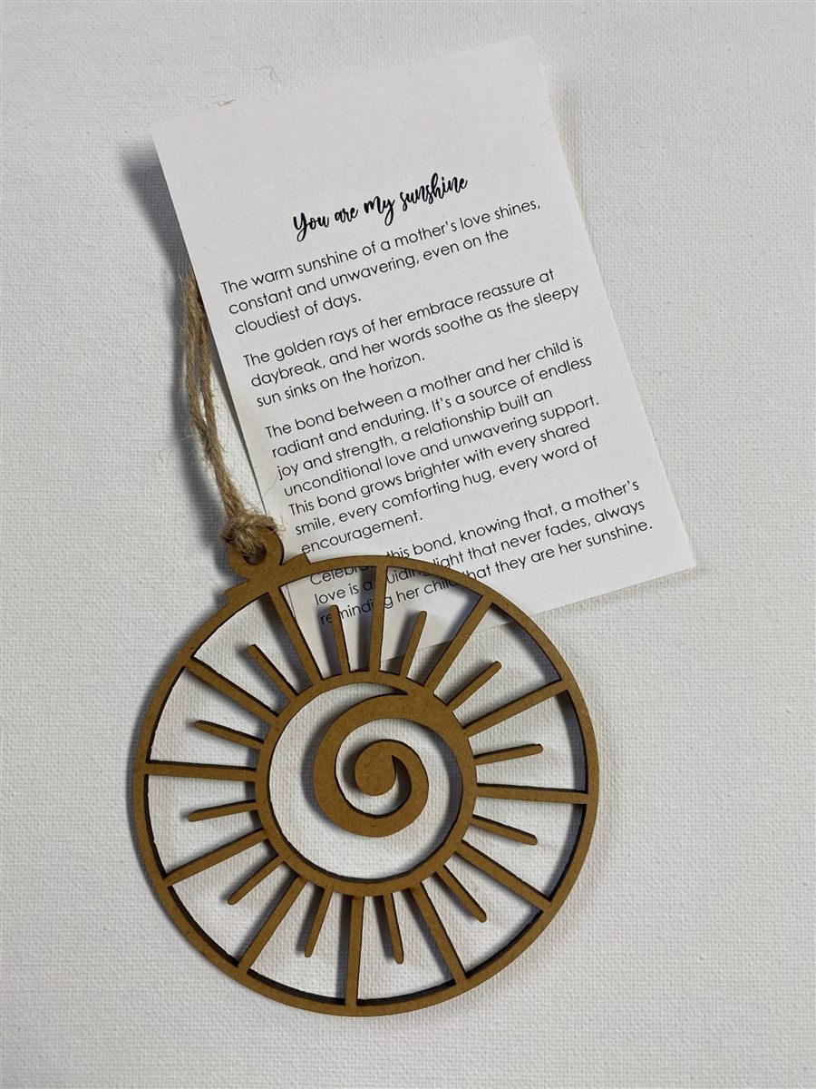 You Are My Sunshine Ornament